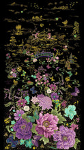 Load image into Gallery viewer, Shizuka collection Asian floral butterfly panel from Timeless Treasures Fabrics ***oops cut