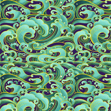Load image into Gallery viewer, Shizuka collection Textured waves from Timeless Treasures Fabrics