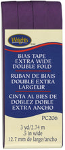 Load image into Gallery viewer, Wright’s extra wide double Fold Bias Tape PC206 1/2 inch
