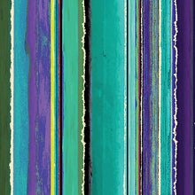 Load image into Gallery viewer, Stripe Aholic Turquoise Multi from Heartscapes Collection by Paula Nadelstern