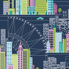 Load image into Gallery viewer, Cityscape night from Benartex Contempo Fabrics
