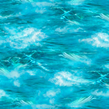 Load image into Gallery viewer, Brookside Lodge Clouds and Water Texture from Quilting Treasures Fabrics