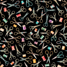 Load image into Gallery viewer, City Lights 3 yard quilt kit fabric from In Stitches Collection QT Fabrics