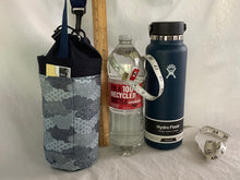 Load image into Gallery viewer, Clouds grey indigo twill