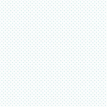 Load image into Gallery viewer, A repeating pattern of small aqua dots on a white background.