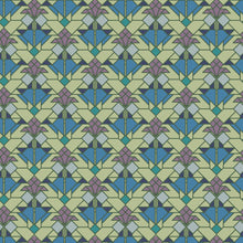 Load image into Gallery viewer, Frank Lloyd Wright Collection From Cloud9 Fabrics Coonley Tulip Water