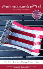 Load image into Gallery viewer, Americana Casserole Hot Pad