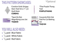 Load image into Gallery viewer, Americana Casserole Hot Pad pattern from Cut Loose Press