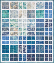 Load image into Gallery viewer, Earth Views ocean waves lagoon colorway by Karen Nyberg from Robert Kaufman