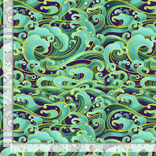 Load image into Gallery viewer, Shizuka collection Textured waves from Timeless Treasures Fabrics