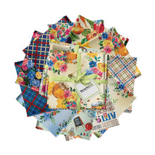 Load image into Gallery viewer, Collection of colorful fabrics from farmers market