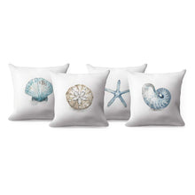 Load image into Gallery viewer, Blue Escape Coastal Home Dec Pillow Panel