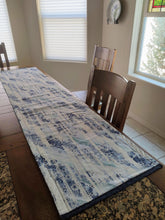 Load image into Gallery viewer, Waterfall and diamonds runner from Kaufman Imperial Collection