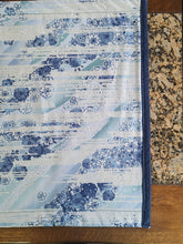 Load image into Gallery viewer, Waterfall and diamonds runner from Kaufman Imperial Collection