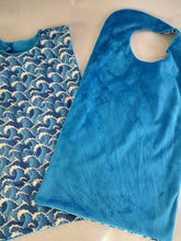 Load image into Gallery viewer, Adult bib with crumb catcher pocket