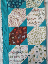 Load image into Gallery viewer, Cozy minkee and flannel quilt