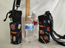 Load image into Gallery viewer, Insulated bottle totes 16-25 oz; half liter to 750 ml (Small)