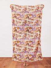 Load image into Gallery viewer, Adobe Village purple/orange from Paintbrush Studios