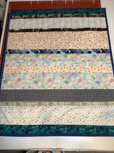 Load image into Gallery viewer, Southwest and dog striped quilt