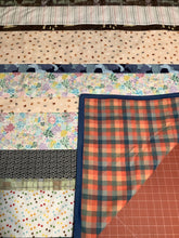 Load image into Gallery viewer, Southwest and dog striped quilt