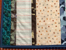 Load image into Gallery viewer, Southwest and dog striped quilt