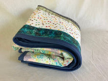 Load image into Gallery viewer, Southwest and dog striped quilt