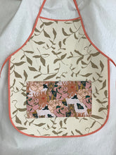Load image into Gallery viewer, Kids apron on canvas with your choice of fabric