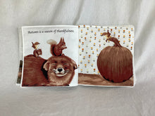 Load image into Gallery viewer, Hello Autumn Little Readers Soft Book sewn by Pat