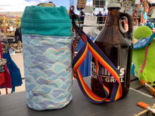 Load image into Gallery viewer, Insulated bottle totes half gallon (Growler)