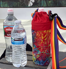 Load image into Gallery viewer, Insulated bottle totes 16-25 oz; half liter to 750 ml (Small)