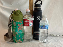 Load image into Gallery viewer, Insulated bottle totes 16-25 oz; half liter to 750 ml (Small)