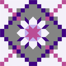 Load image into Gallery viewer, Moonglow and Merlot Pattern EvaPaige Designs pattern