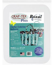 Load image into Gallery viewer, Craf-Tex Bosal Glitter Catcher Bottoms packaging with a medium size option on a white background.