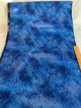 Load image into Gallery viewer, Earth Views ocean currents cobalt colorway by Karen Nyberg from Robert Kaufman