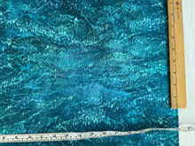 Load image into Gallery viewer, Earth Views ocean shallows teal colorway by Karen Nyberg from Robert Kaufman