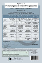 Load image into Gallery viewer, Myrtle and Leo quilt and lovey pattern, templates, and silicone rings