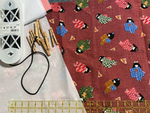 Load image into Gallery viewer, Household hang ups kit using Cut Loose Press pattern