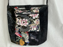 Load image into Gallery viewer, Multicolored floral and geometric patterned bag