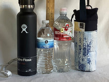 Load image into Gallery viewer, Silver and blue indigo twill