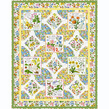 Load image into Gallery viewer, Healing Garden Throw Kit Quilting Treasures
