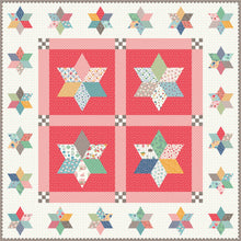 Load image into Gallery viewer, Cook Book Pot Luck Stars boxed Quilt Kit from Riley Blake