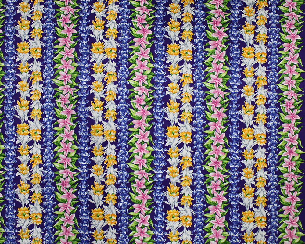 Hawaiian Leis purple floral