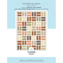 Load image into Gallery viewer, Frank Lloyd Wright House Beautiful Collection From Cloud9 Fabrics Echo Blue