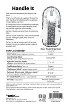 Load image into Gallery viewer, Handle it pattern by Annie