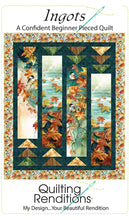 Load image into Gallery viewer, Ingots pattern Quilting Renditions