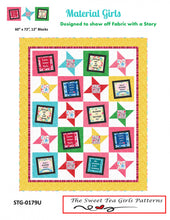 Load image into Gallery viewer, Material Girls pattern From Sweet Tea Girls Patterns By Leigh Headington