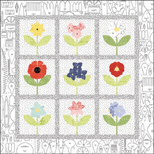 Load image into Gallery viewer, Sewing Seeds III Pillow Sham Panel J Wecker Frisch Riley Blake Designs