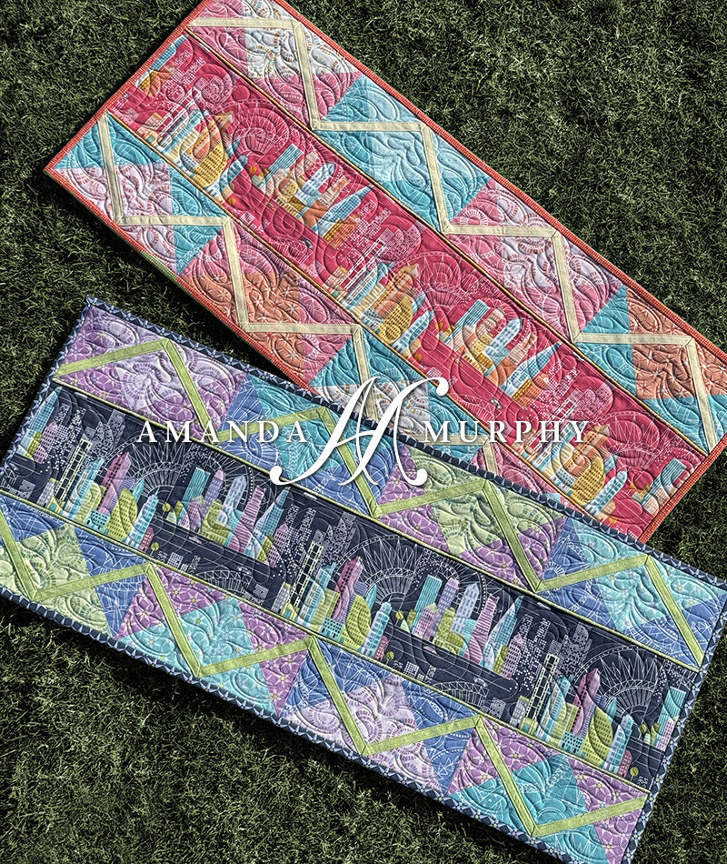 To the Point Pattern for table runners or toppers by Amanda Murphy ...