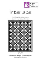 Load image into Gallery viewer, Interlace A-OK 5 Yard Quilt Pattern