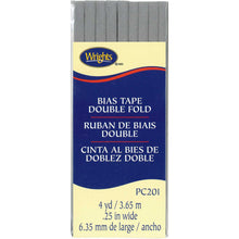 Load image into Gallery viewer, Wright’s Double Fold narrow Bias Tape PC201 1/4 inch